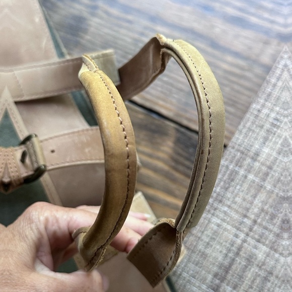 LL Bean Canvas Leather Boat Bucket Travel Shoulder Bag Satchel Khaki - Picture 13 of 16